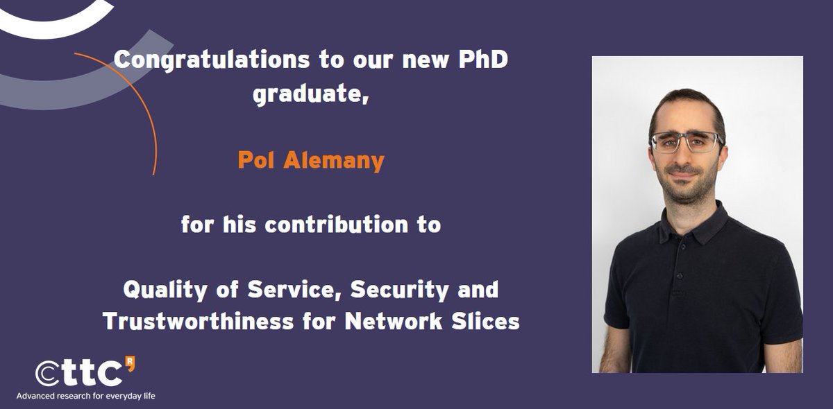 Congratulations to our new Ph.D. graduate! ➡️bit.ly/3ZhQSbx <a href="/iCERCA/">Centres CERCA</a> #CTTC #Thesis