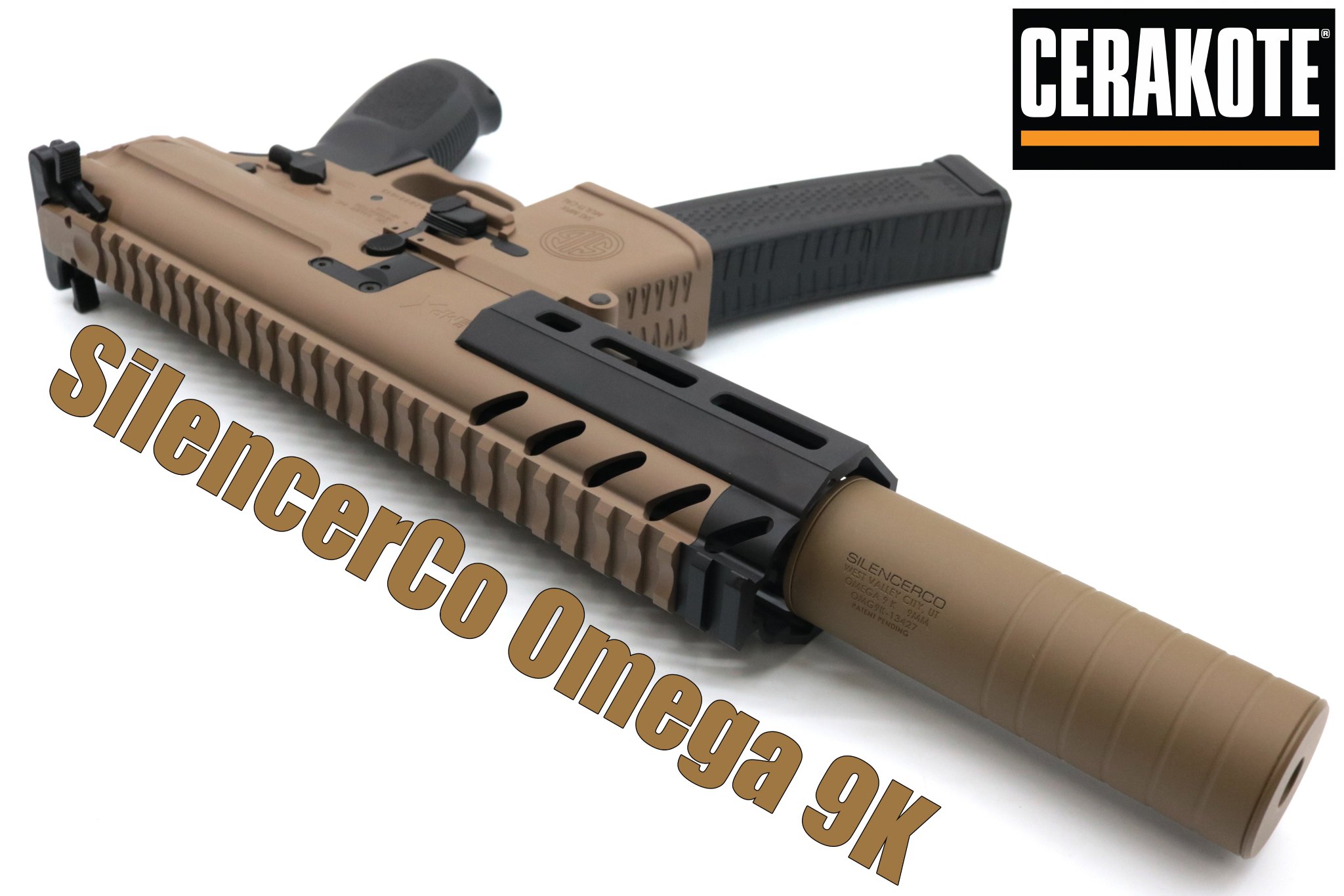 [未使用]RGW Silencerco Omega 9k サプレッサー RGW SilencerCO omega 9K タイプ 9mm ダミーサイレンサー
