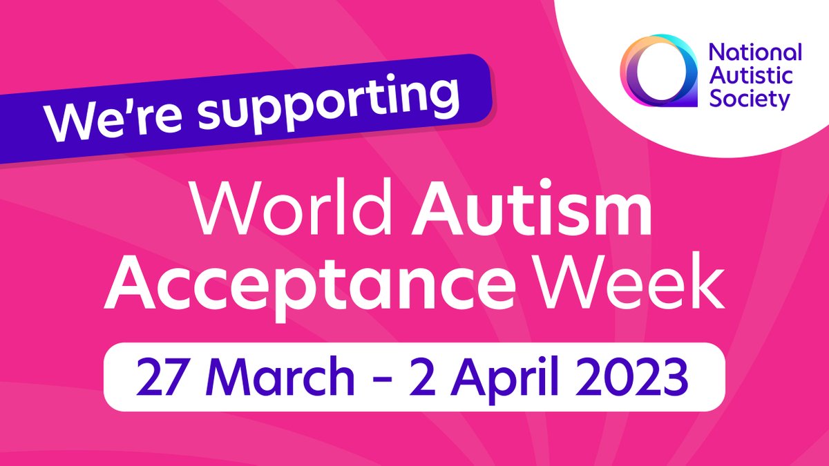 Today is the start of World #AutismAcceptanceWeek. We will be sharing a range of information and resources from our National Autistic Unit. <a href="/Autism_ADHD/">NHS-Adult ADHD & ASD</a> <a href="/Autism/">National Autistic Society</a>
