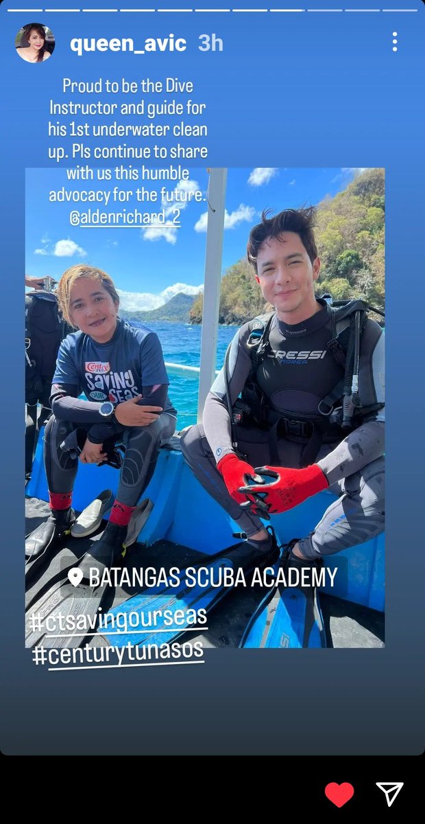 itsmeAiVee_2's tweet photo. Ang guapo naman po nyan. For sure hindi po yan ang first and last nya as a volunteer in protecting/saving our mother earth. 🌏🌊🏝
#CTSavingOurSeas
#ALDENxCenturyTunaSuperbods
#ALDENRichards
📸queen_avic https://t.co/wC3iUbktFc
