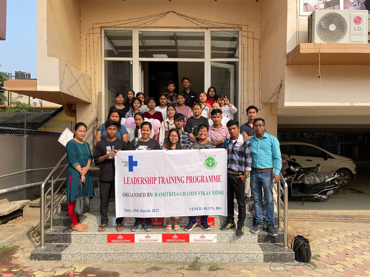 rgvnho's tweet photo. Under RGVN_KNH project Chusokani one day leadership training was conducted at RGVN Head Office on 25/03/23 ,where the children of Byrnihat participated and also Director of Indira Gandhi National Forest Academy-Bharat Jyoti Sir was present and delivered a speech on the event. https://t.co/xR0iJ8FNMJ