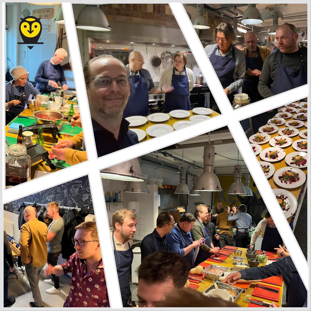 Wat een fantastische avond bij Koken met Sterren afgelopen vrijdag! Samen met collega's hebben we onder leiding van topchef Sil een heerlijk viergangendiner bereid en daarna genoten van de gerechten in een gezellige sfeer. #KokenMetSterren #Topchefs #CulinaireErvaring #Conspect