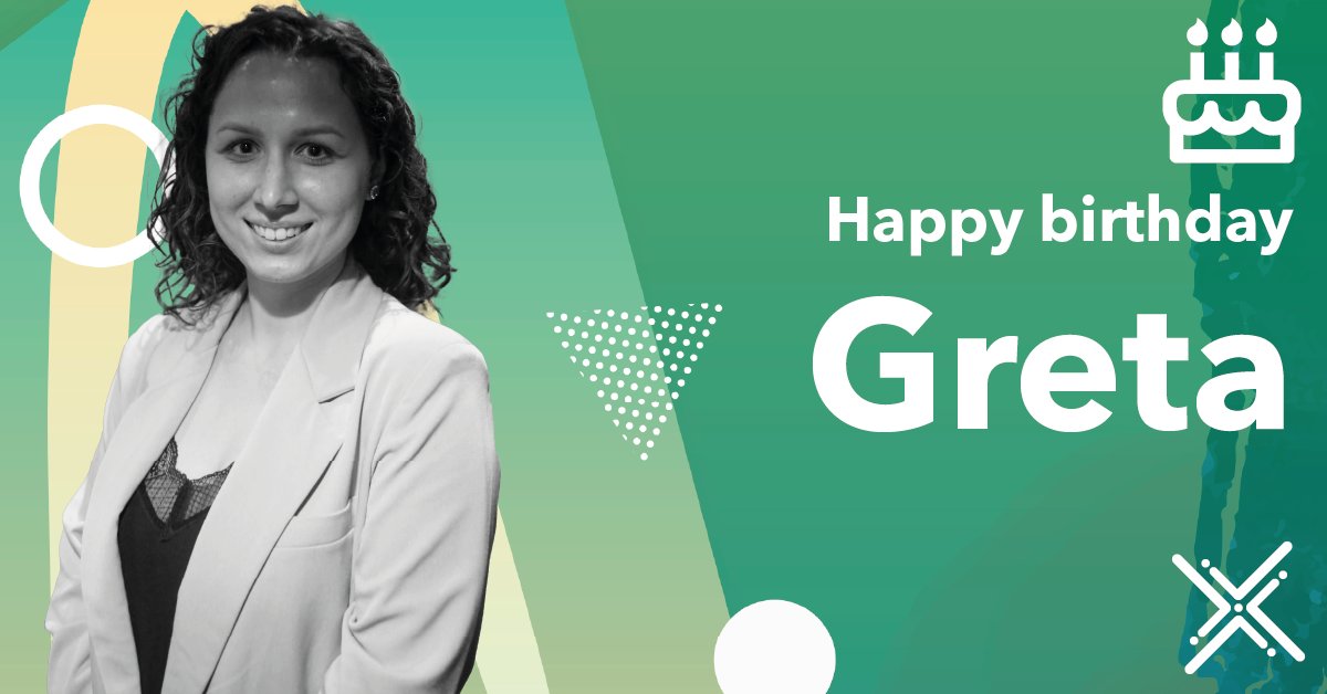 Happy Birthday, Greta. The meetings, the deadlines and the conference calls can wait. Today is about celebrating someone special who makes coming to work so much fun.