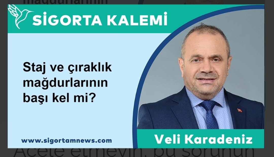 Staj ve çıraklık mağdurlarının başı kel mi? sigortamnews.com/staj-ve-cirakl… #StajaBayramOlsun #StajSskBaslangiciOlsun #StajyerCırakMeclisiBekliyor #StajaEVET #StajTalepDeğilHaktır @StajMagdurlari_ @STAJMADURLARID1