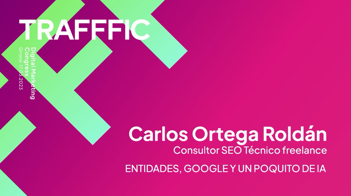 carlos_darko's tweet image. Google cambió su manera de entender las búsquedas y el contenido en Internet hace años.

🔮 ENTIDADES, GOOGLE Y UN POQUITO DE IA

El paso del keyword-centrismo a las entidades y cómo sacarle partido con tu web.

Hilote-charla con todo lo explicado en @TRAFFFICpro.