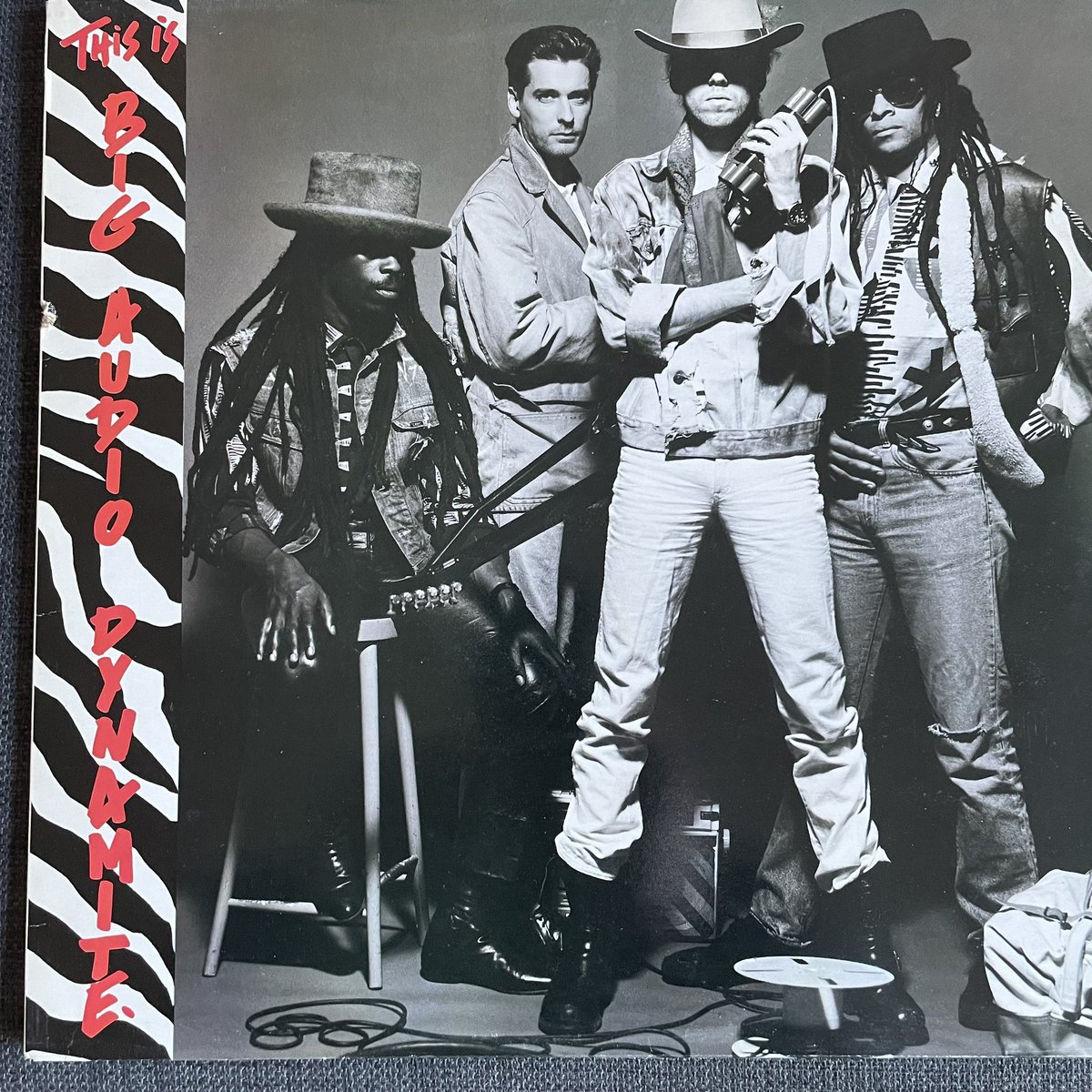 Flashback #1985 #bigaudiodynamite #BAD #projectaudio #recordcollection #vinyladdict