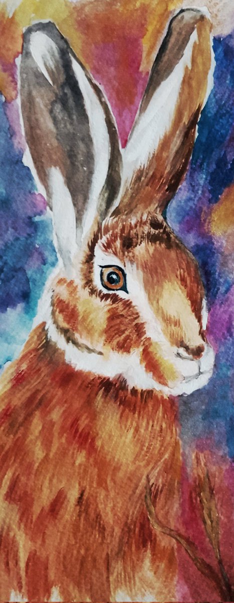 Good morning. Update on Splodge the Hare. I think we're almost finished.
Take care and have a good day.💚
#MHHSBD #SmartSocial #IndieArtist #MondayThoughts #Wildlife #OriginalArt #UKMakers