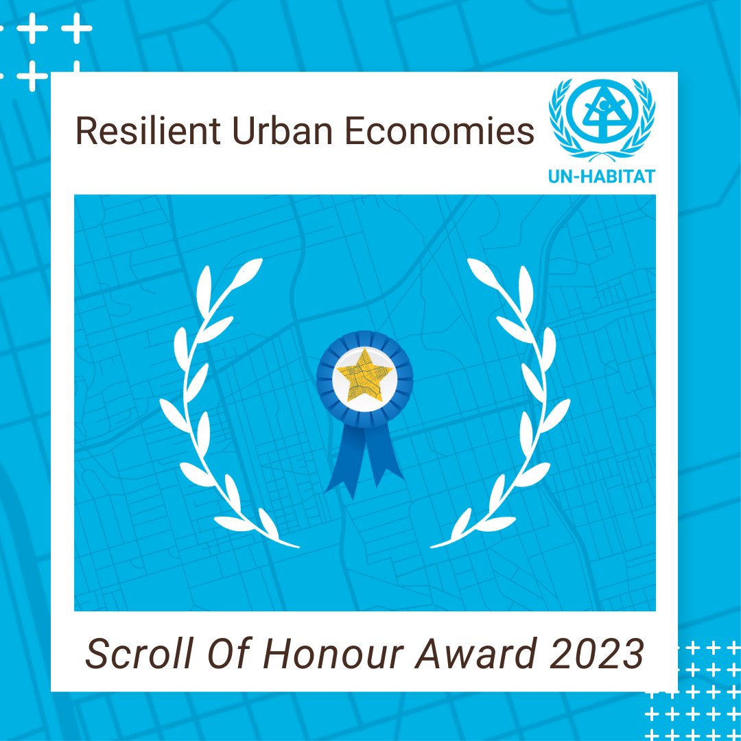 UNHABITAT's tweet photo. The #ScrollOfHonour award is back to celebrate people, organizations, or initiatives that are making a positive difference in your community! Nominate development projects or champions today! #Goal11
Deadline: 20 June 2023
👉 https://t.co/yGNsqlxriG https://t.co/0v8wtZY7S4