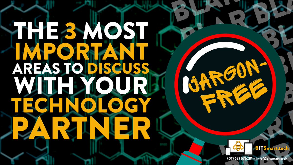 BITSmartTech's tweet image. What are the tech terms you really must know when you’re running a business? Our latest video has a jargon-free breakdown of the three most important bits of IT lingo
 
#TechJargon #TechExplainer #VideoGuide
 
youtu.be/4h7i9K94gmM