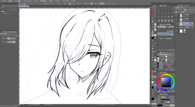 ようやく顔のバランスが満足できるものになったでござる 