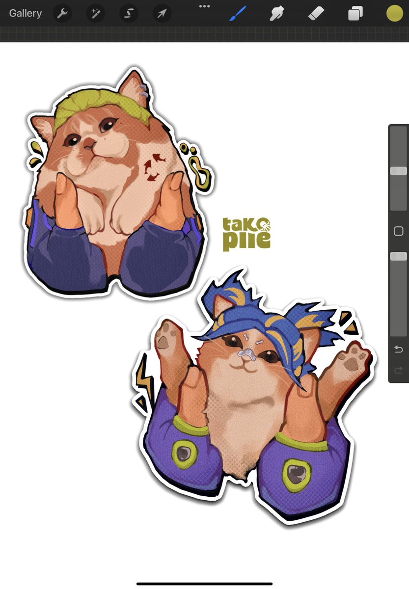 IM SCREAMING. IMMA MAKE MORE STICKERS 😾😾😾 #valorant #artph