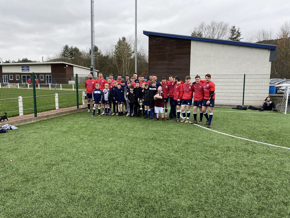 SRFCdevelopment's tweet image. Great to have the @SelkirkRFCInfo Border League Champions out to see our ball boys and Guard of Honour pre match at Saturday’s game v Musselburgh👍🏉 #inspire