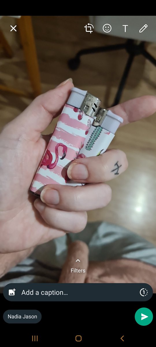 BeaElizabeth123's tweet photo. Check these cool lighters I got #lol #accidentaldickpic #funny https://t.co/S3Pm2P331k