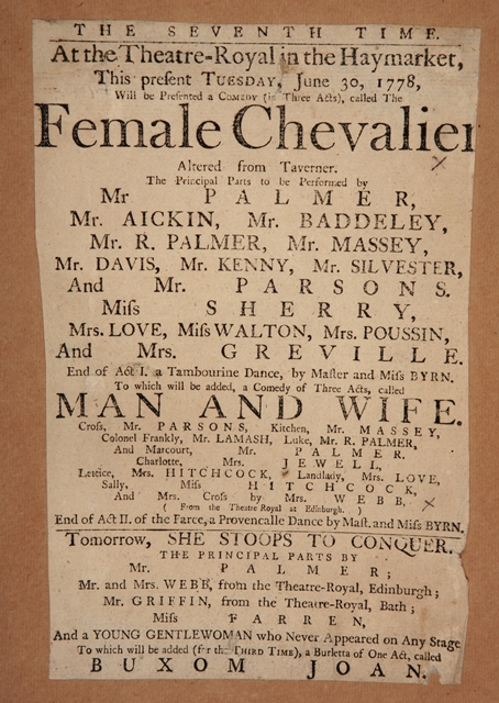 LaytonTrust's tweet photo. Part of Thomas Layton's collection of theatre #playbills, dating from the late 18th to early 19th century. #WorldTheatreDay #ephemera https://t.co/yq1Zovu1dR