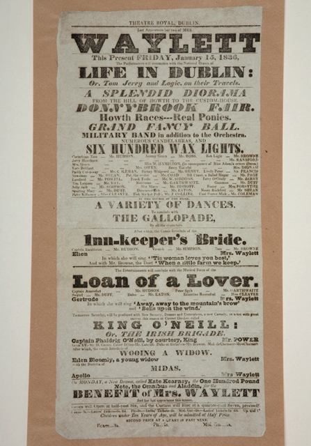 LaytonTrust's tweet photo. Part of Thomas Layton's collection of theatre #playbills, dating from the late 18th to early 19th century. #WorldTheatreDay #ephemera https://t.co/yq1Zovu1dR