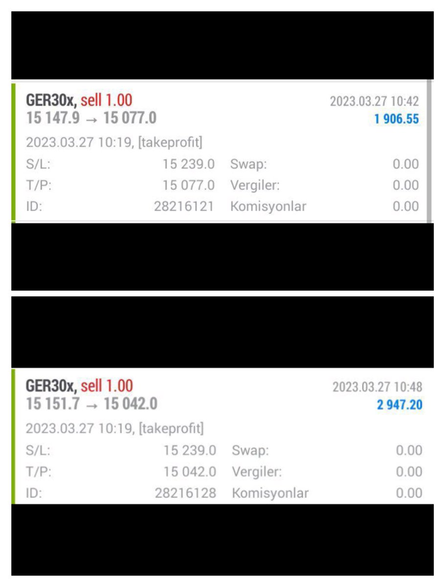 📍DAXTA KESEYİ DOLDURDUK 🙌

DAX GER30 1 LOTTA ↓ 

🪙 4.853 USD • 92.408 TL 

ÜCRETSİZ SİNYALLERE ULAŞMAK İÇİN İLETİŞİME GEÇİN 📩

#DAX #ger30 #ENGUKR #Israel #bist100 #bist #dolar #KOZAL