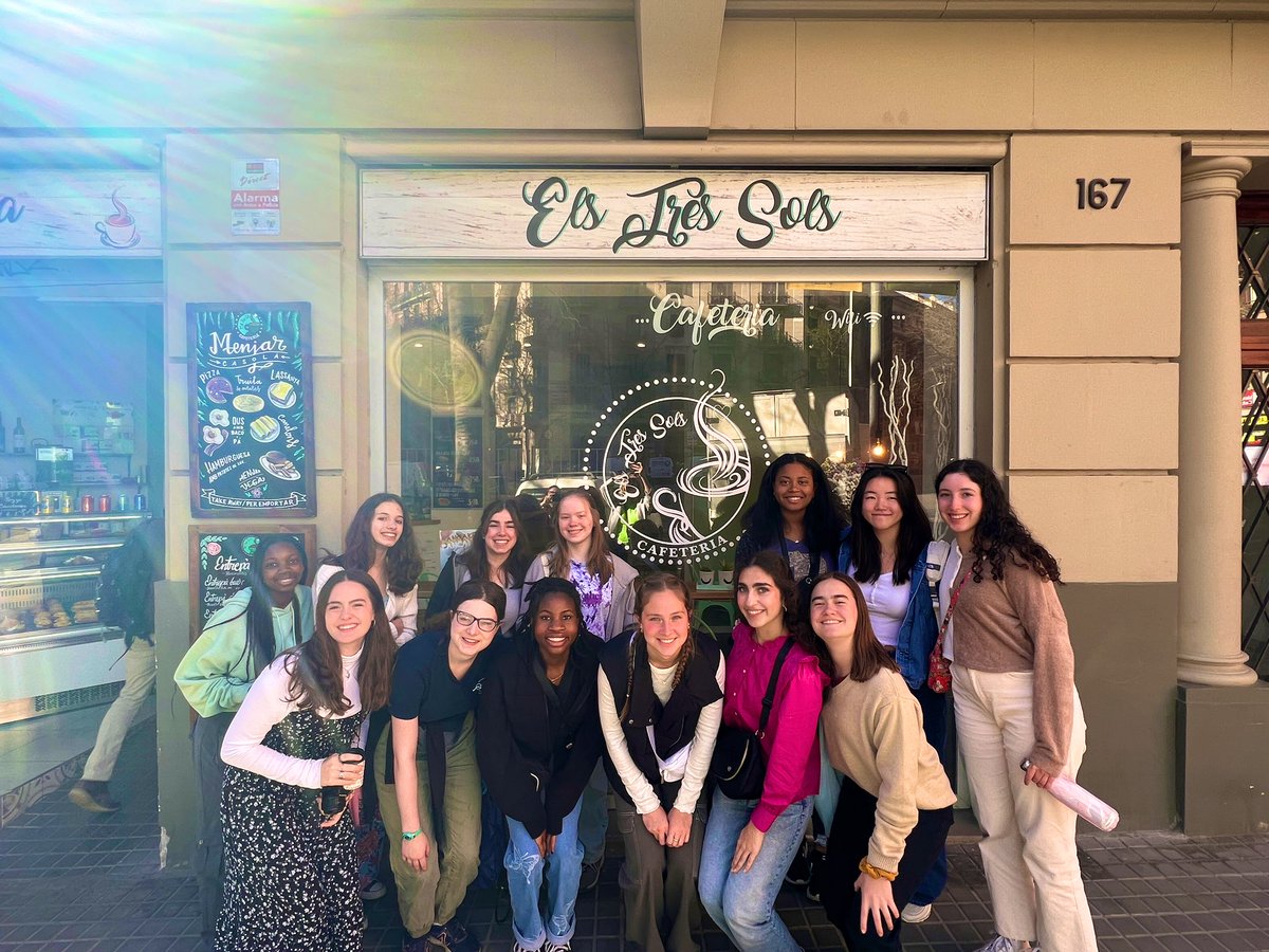 HBSpain's tweet photo. Fueling up for our last day in Barcelona with a great breakfast @ Els Tres Sols! Today is bittersweet ❤️ https://t.co/aO1fpgCduJ