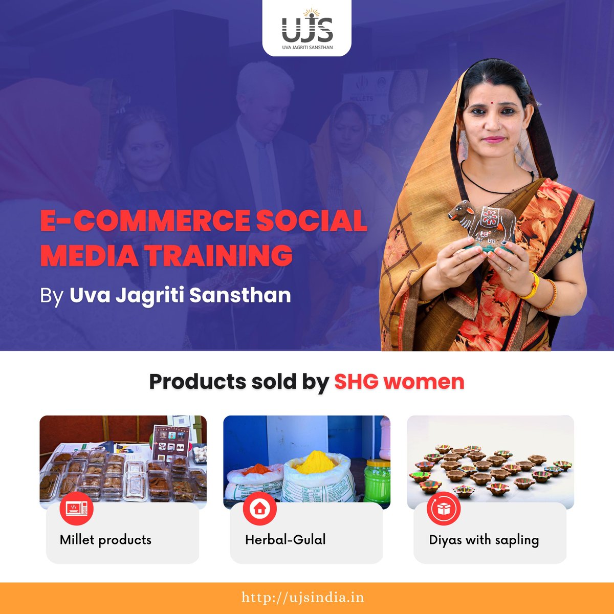 AnandRagniPoint's tweet image. RT @JagritiUva: An initiative by UJS to provide e-comm. Training to women of SHG, so they can earn by selling handmade products.
.
#ujs #uvajagratisansthan #woman #womanempowerment #training #traininganddevelopment