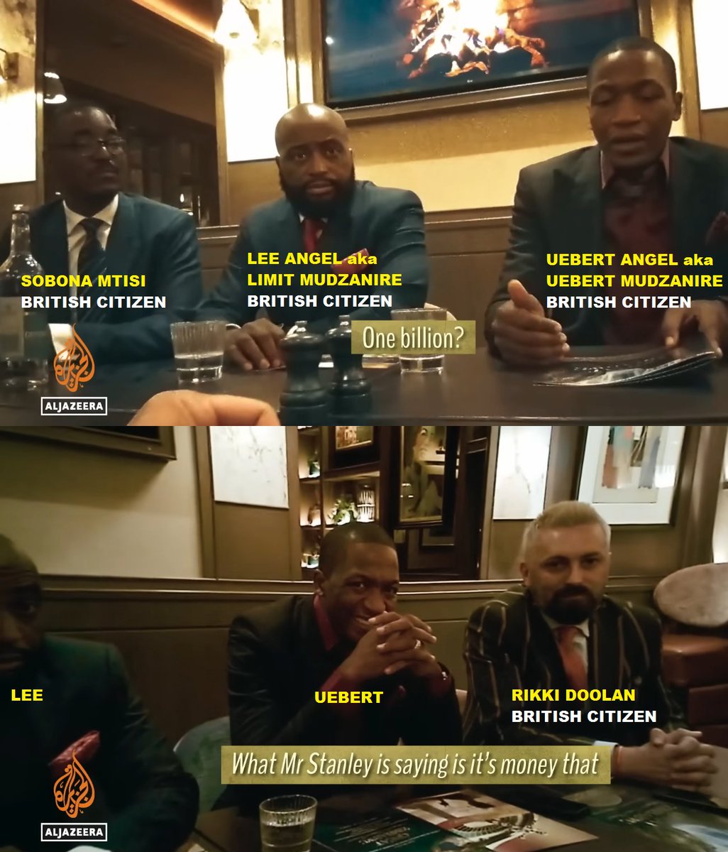 All the four individuals who were conspiring to facilitate money laundering are British citizens.

While Zimbabwean authorities are reluctant to act - being complicit, United Kingdom might act as this happened in UK and involves British citizens.

<a href="/ukhomeoffice/">Home Office</a> <a href="/UKSFO/">Serious Fraud Office (SFO)</a>

#GoldMafia