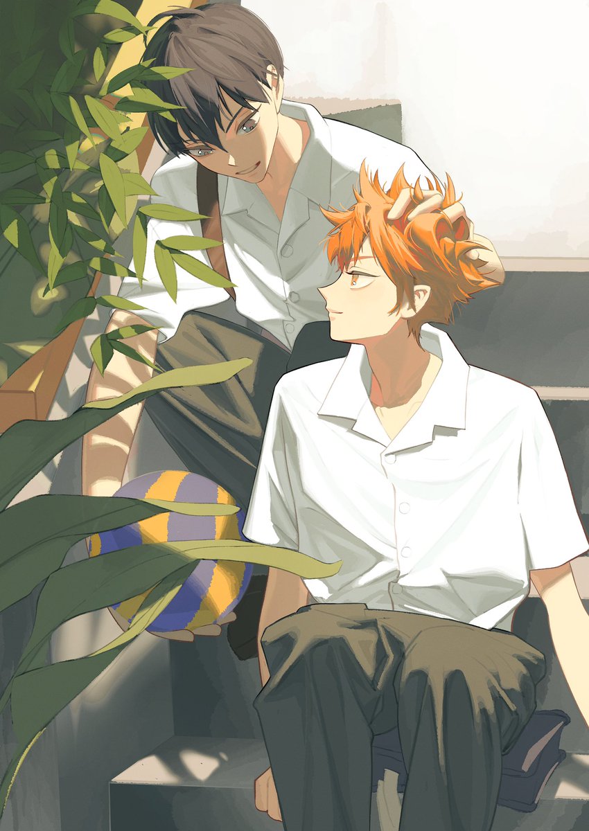Estelle_bear's tweet photo. #ハイキュー #Haikyuu #kagehina #影日 https://t.co/0wg90GTbhG