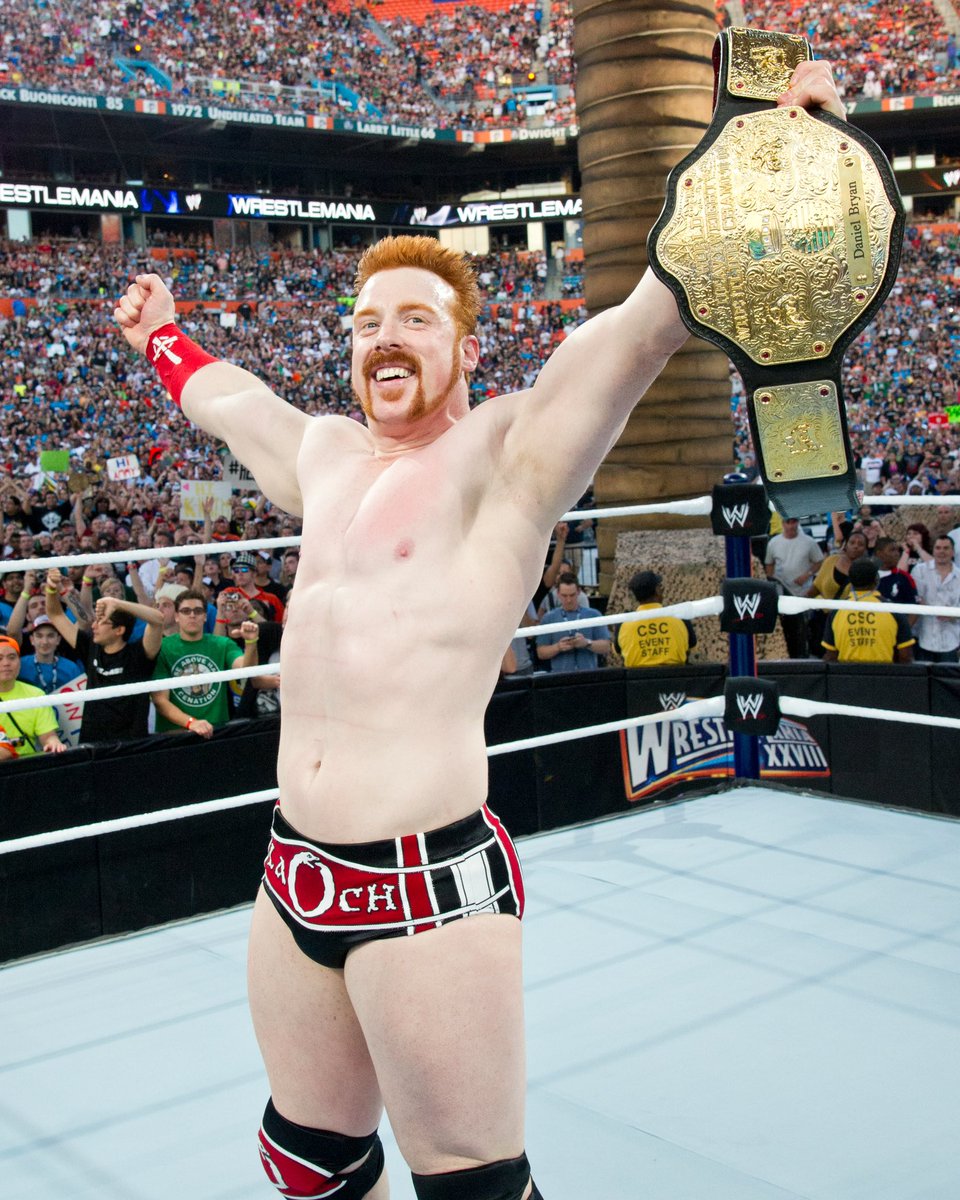 WWEUK's tweet photo. #WrestleMania XXVIII was lightwork for @WWESheamus! 🇮🇪 #18Seconds https://t.co/89OrBDeUCK