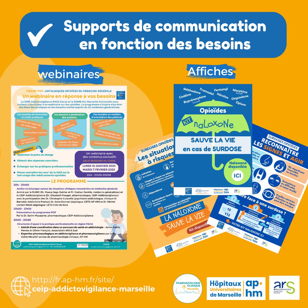 PharmacoClin13's tweet photo. Découvrez le #ProjetPOP par #CEIP #Addictovigilance #PACACorse avec le soutien @ARSPaca Fin de l’étape état des lieux. Place aux supports de com’ #webinaires #affiches #vidéos. L’équipe rencontre les acteurs en #PACA @micallef_joelle @aphm_actu #surdoses https://t.co/a4XrMsaPxP