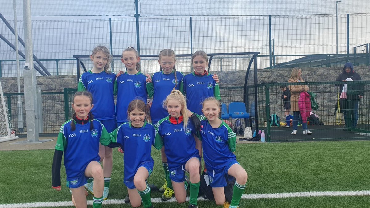 sacredhps's tweet photo. Congratulations to our Girls Gaelic football teams who competed at the inaugural Blitz at Waterside Shared Village on Friday. Both teams completed all their games undefeated, topping their respective groups. In spite of the rain, all had a great day out. Well done! https://t.co/svnrE9a4Y2