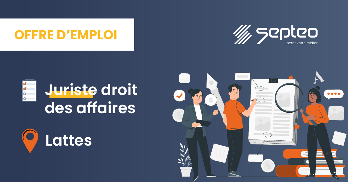 septeoRh's tweet image. [📣 #Recrutement ]
Le @SEPTEO_GROUPE recrute un(e) Juriste droit des affaires H/F en CDI💻
  
Votre mission sera entre autres de concevoir et rédiger des modèles d’actes #juridiques 👩‍⚖️

Postulez ici ⬇️
welcometothejungle.com/fr/companies/s…

#juriste #emploi #droit