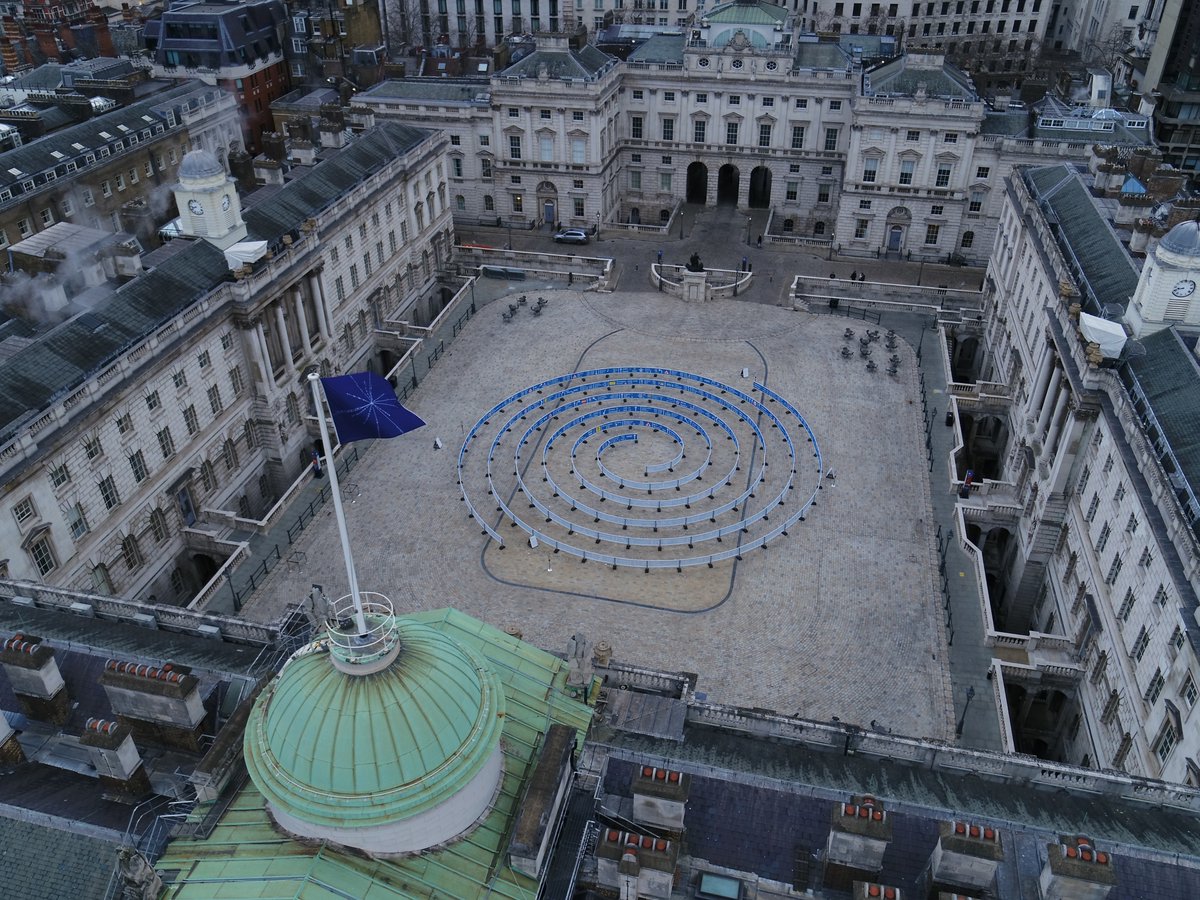 🎉💼 This #BCorpMonth, we’d like to celebrate our fellow @SomersetHouse Residents! As one of 1000 @BCorpUK companies, we're committed to using business as a force for good. 🌱 #UKBCorp #WeGoBeyond ➡️bit.ly/3JCvnxx 📷: Jitish Kallat, Skypower, Somerset House