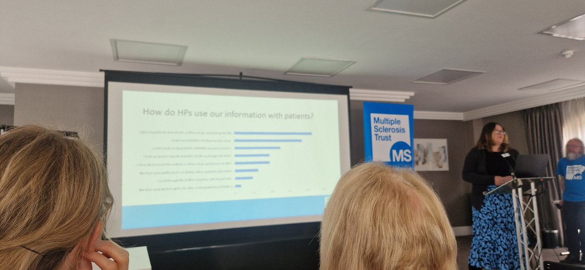 EllieGarlick's tweet image. @PootlePi hcps use information from @MSTrust in many different ways. Getting the balance between giving enough information at the right time and overwhelming. #mstconference2023