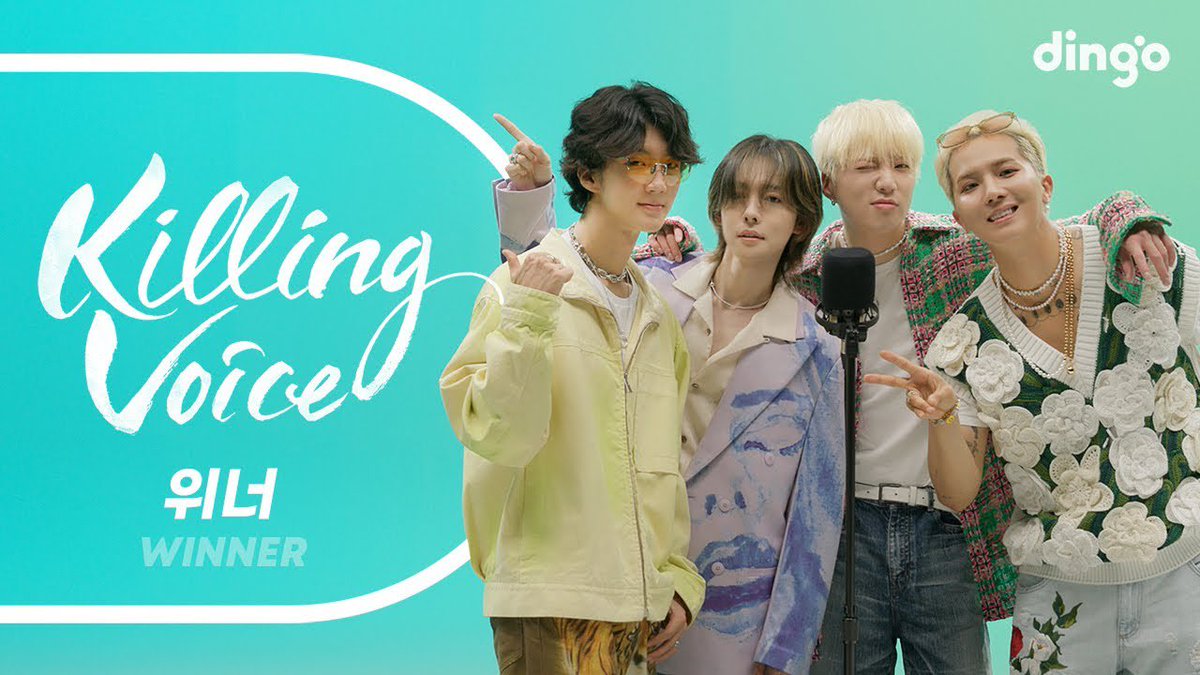 innercircleww's tweet photo. [WATCH] WINNER on Dingo Killing Voice is now available with English subs!

▶️ https://t.co/T3AvhEuRm3

#YOON #JINU #MINO #HOONY @official_yoon_ @official_jinu_ @official_mino_ @official_hoony_  #WINNER #위너 @yginnercircle https://t.co/8LigIiR3Ht