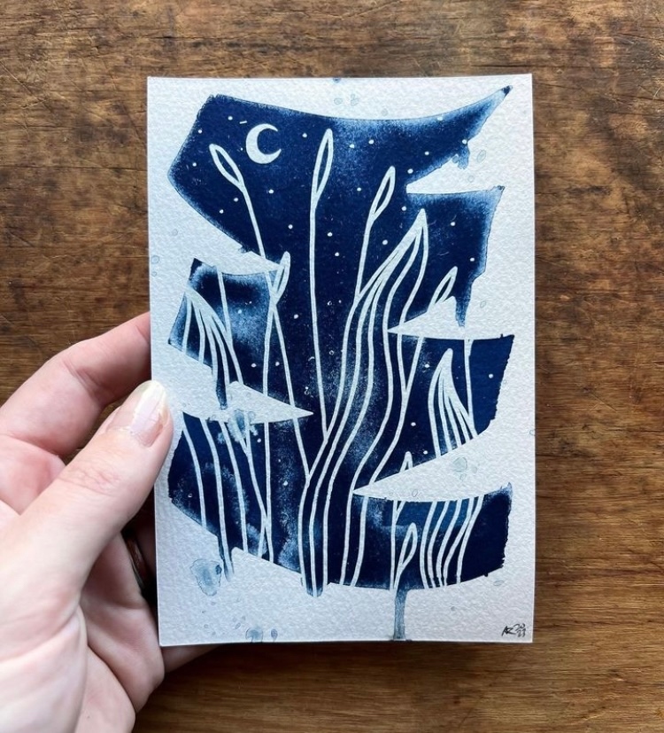 peopleofprint's tweet photo. Beautiful #cyanotype by POP Member @amyprints_ 💙
.
.
#blueprint #photography #cyanotypeprint #popmembers #printspotters #printisntdead #peopleofprint #print #printmaking #printmaker https://t.co/ZuE3DK1bK0