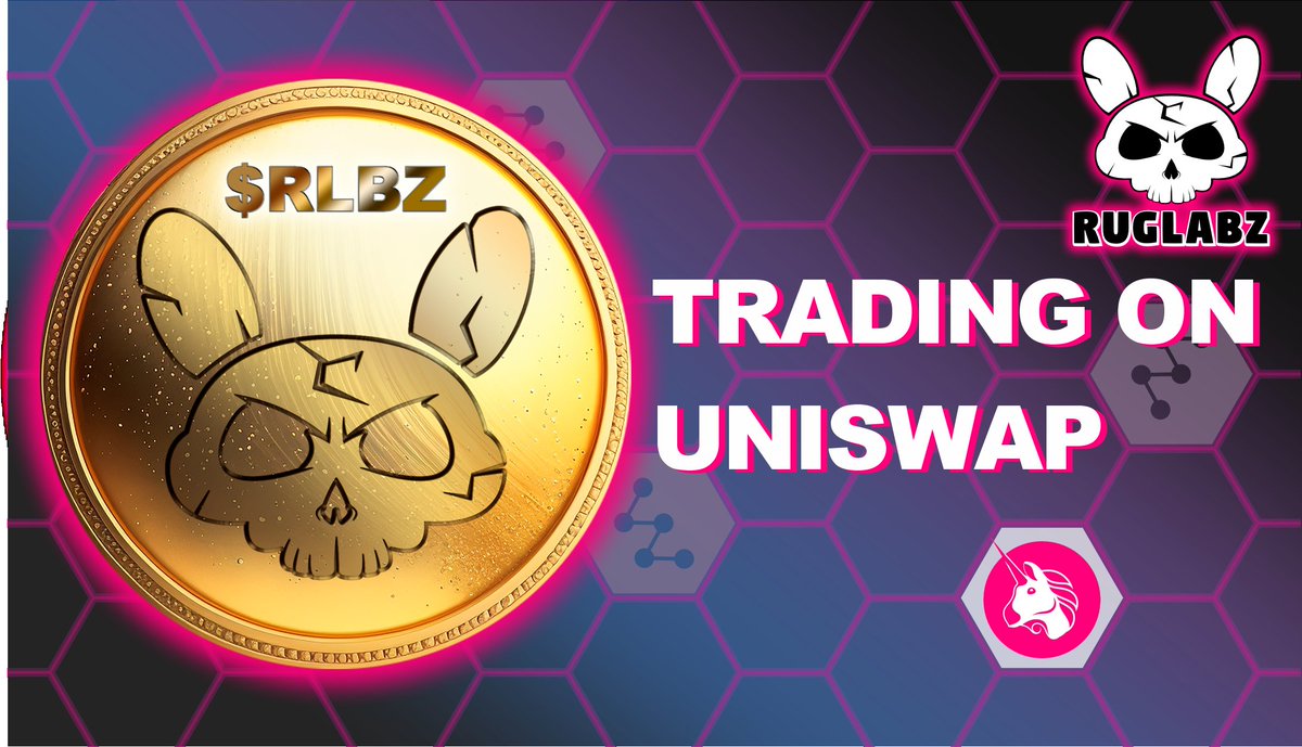 RugLabz's tweet photo. If you don't know about $RLBZ it's time to see what's going on!

Super low marketcap Gem simmering ready to explode!
The coin that's powered by #NFTprojects 

Find out more here:
https://t.co/Y8XgNGI5yi

https://t.co/zosAiICy9m

Also we have a buy comp in our discord right now! https://t.co/hbRG6x0OOz