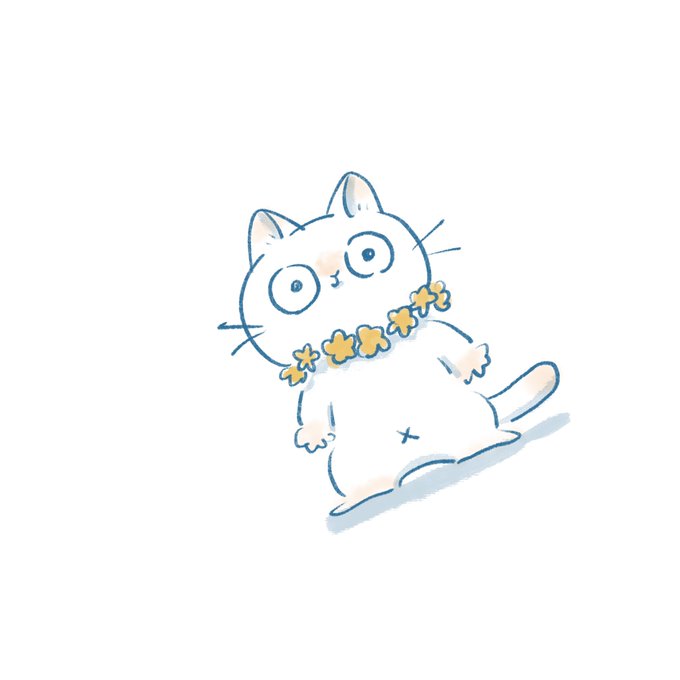 「青い眼 白い猫」のTwitter画像/イラスト(新着)｜4ページ目