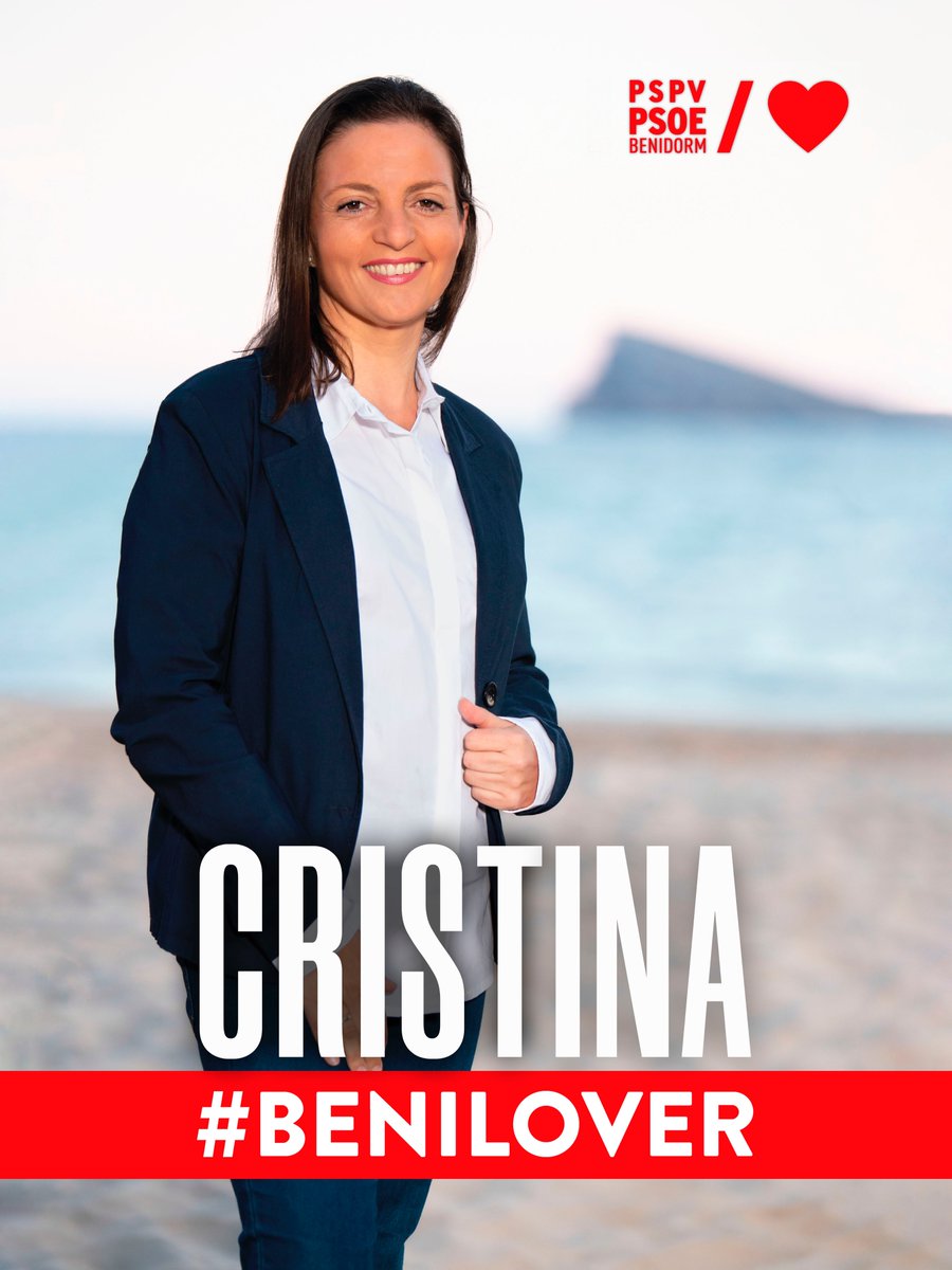 escoda_cristina's tweet photo. Soy una enamorada de Benidorm y por eso, asumo con orgullo la gran oportunidad de presentarme a la alcaldía de la ciudad en la que siempre he vivido y lo hago acompañada de un magnífico equipo, tan enamorado de #Benidorm como yo. #Benilover /❤️
Hilo 👇 https://t.co/rJ889iotF2