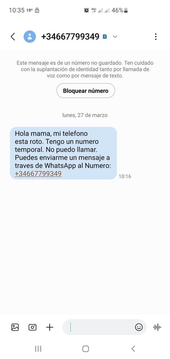 MarcGraRie's tweet photo. No caigueu en aquest tipus d'estafa. https://t.co/BFgCvw7b0d
