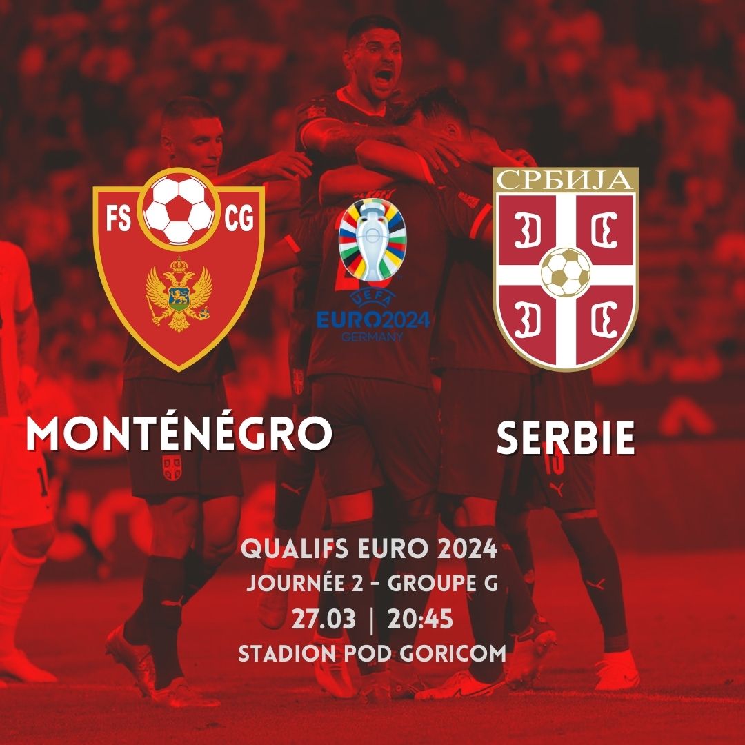 🦅 DANAS IGRA SRBIJA !

🔴 Déplacement en terres monténégrines pour la bande à Piksi. Une rencontre qui s'annonce disputée. #EURO2024