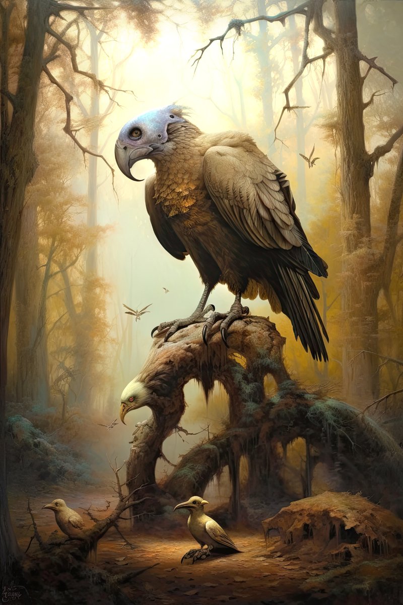 Polygonist's tweet photo. A Gray Vulture Antilope. Bibliotheka Bestiarium shows surreal phantasmagorian Creatures from the End of the World. (Available soon @Displate)
#surrealmonsters #surrealcreatures #creatureart #surrealbeast #fantasybeast #displateprint

https://t.co/8VQVfxbzlR https://t.co/6ziPEpmHvU