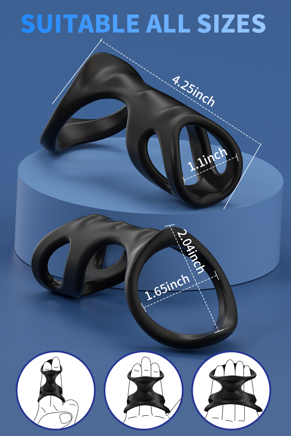 NEW cock ring for the US. Join us and get a free one 
#US #cockring #paypal #amazon #gay #dick #onlyfans