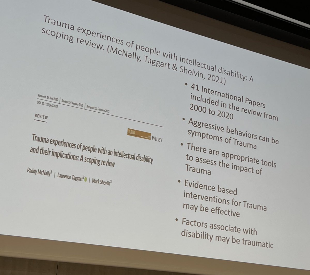 EPA-MHID (@epa_mhid) on Twitter photo Trauma in ppl #intellectualdisabilities - a forgotten issue. <a href="/Euro_Psychiatry/">European Psychiatric Association</a> <a href="/EAMHID/">EAMHID</a> <a href="/JnlAMHID/">Journal AMHID</a> <a href="/PaddyMcNally7/">Paddy McNally</a> Trauma in ppl #intellectualdisabilities - a forgotten issue. <a href="/Euro_Psychiatry/">European Psychiatric Association</a> <a href="/EAMHID/">EAMHID</a> <a href="/JnlAMHID/">Journal AMHID</a> <a href="/PaddyMcNally7/">Paddy McNally</a>