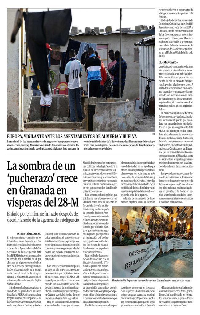PepeJim85's tweet photo. Y así estamos
Engañados y sin que nadie tenga la cara de pedir perdón 
Este es el Gobierno de Sánchez si
Y luego el alcalde de Granada nos pone mirando a todos lados menos a Moncloa que es quien tiene que invertir aqui
@PacoCuenca @marifrangr @Voxgranada24 https://t.co/OwQ7vqZEMS