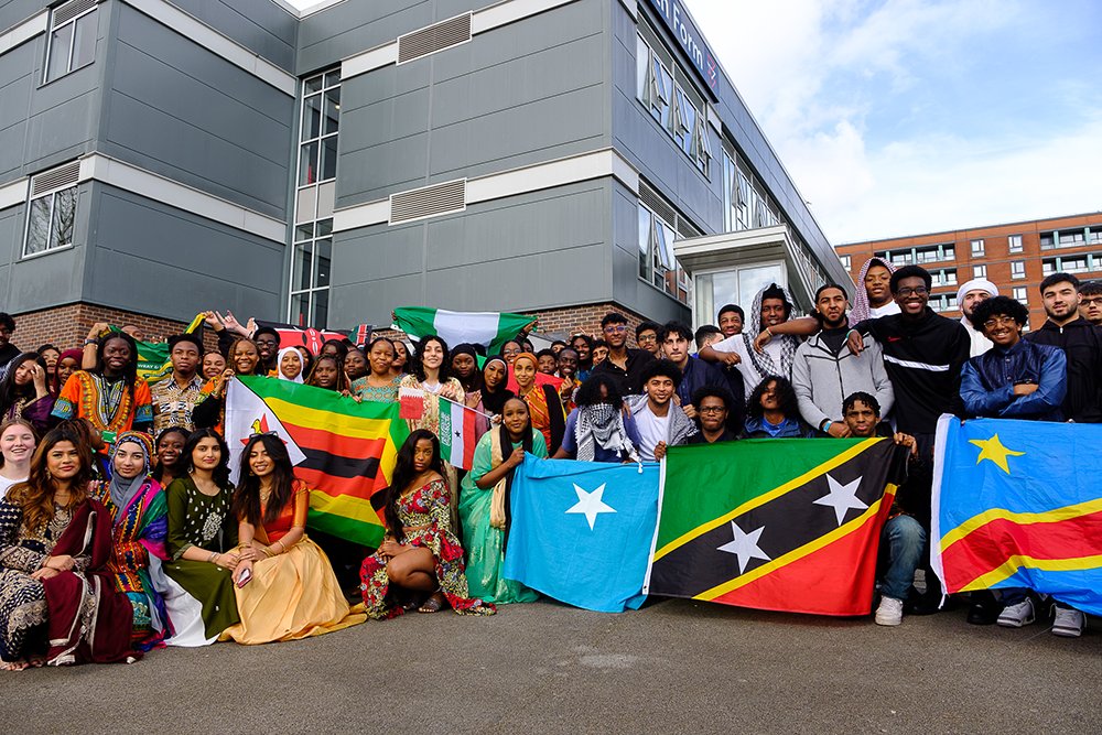 TrinityHighMcr's tweet image. Last Friday @TrinityHigh6th celebrated cultural day!!! It was an amazing opportunity for Students and Staff to appreciate our diverse culture. Earlier in the week, they also enjoyed some snacks and unique treats from around the world!! Outstanding Students Celebrating Culture!!!