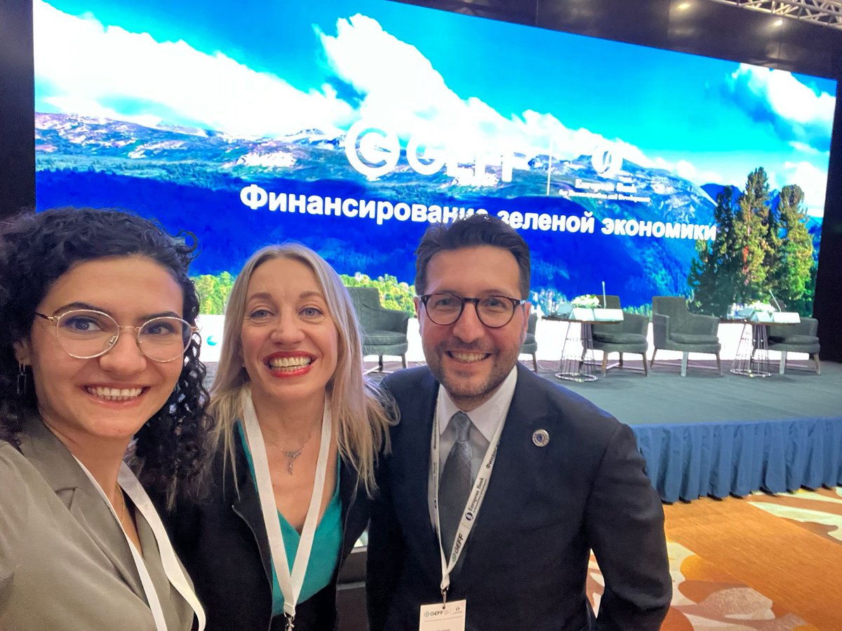 EBRDgreen's tweet photo. Today we're launching our Kazakhstan Green Economy Financing Facility (GEFF) II.
Our US$ 150 million funds will help SMEs and households invest in green technologies.
Supported by @CIF_Action.
Watch our event LIVE: https://t.co/SoxTsFYYl6 https://t.co/Vg9mJRqq2k