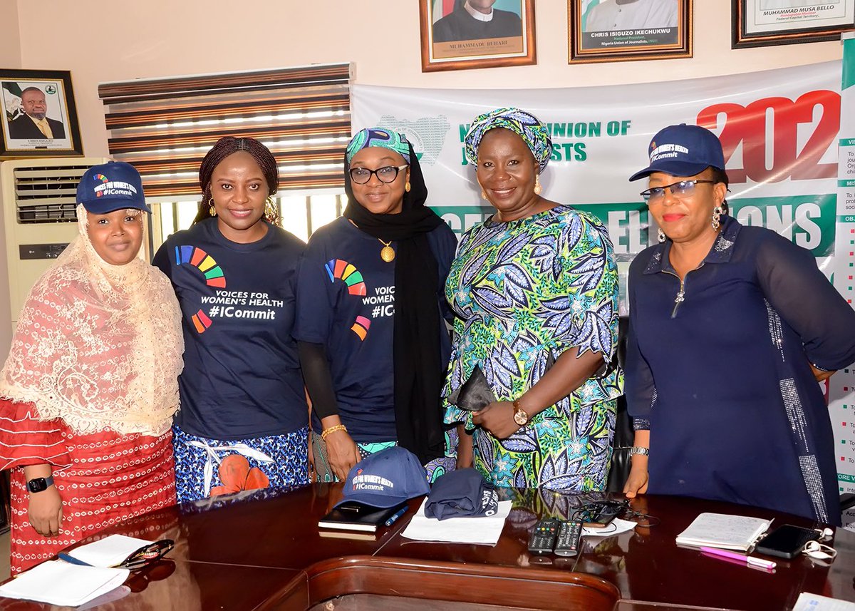 SheForumAfrica's tweet image. It is still #WomensMonth &amp;amp; we have been making the rounds ahead of the #VoicesForWomensHealth 
March 30 #ICommit Stakeholder Meeting with partners to advance Women &amp;amp; Girls’ agency in Nigeria. 
📸 Visit on Nig. Ass. of Women Journalists
@PathfinderInt @gatesfoundation @GatesAfrica