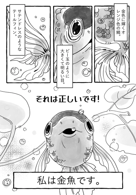 金魚 #タテヨミどうぶつランド #金魚 #魚 #動物 #Tateyomi #Animal #Land  