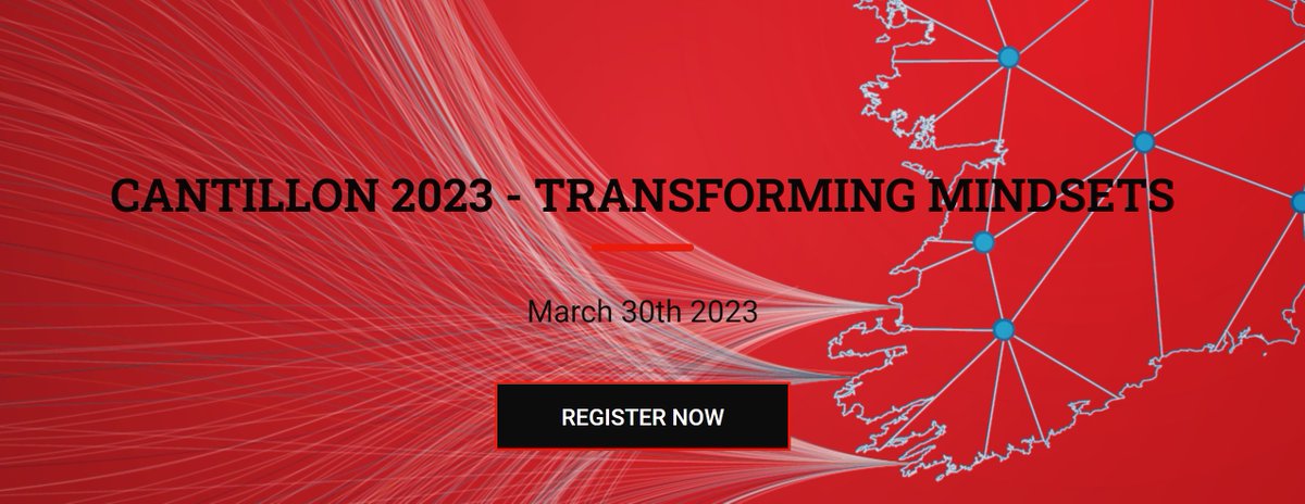 Looking forward to chatting with @AidanMcCullen this week about Transformational Mindsets at #Cantillon2023. We'd love you to join us cantillon.ie