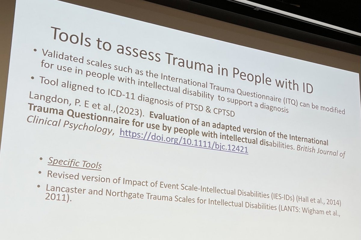 EPA-MHID (@epa_mhid) on Twitter photo Trauma in ppl #intellectualdisabilities and tools to measure it. <a href="/p_langdon/">Peter Langdon🏳️🌈🇨🇦🇪🇺🇬🇧</a> <a href="/Euro_Psychiatry/">European Psychiatric Association</a> <a href="/EAMHID/">EAMHID</a> <a href="/JnlAMHID/">Journal AMHID</a> <a href="/_JARID_/">JARID</a> <a href="/jmhrid/">JMHRID</a> #trauma #ptsd #EPA2023 Trauma in ppl #intellectualdisabilities and tools to measure it. <a href="/p_langdon/">Peter Langdon🏳️🌈🇨🇦🇪🇺🇬🇧</a> <a href="/Euro_Psychiatry/">European Psychiatric Association</a> <a href="/EAMHID/">EAMHID</a> <a href="/JnlAMHID/">Journal AMHID</a> <a href="/_JARID_/">JARID</a> <a href="/jmhrid/">JMHRID</a> #trauma #ptsd #EPA2023