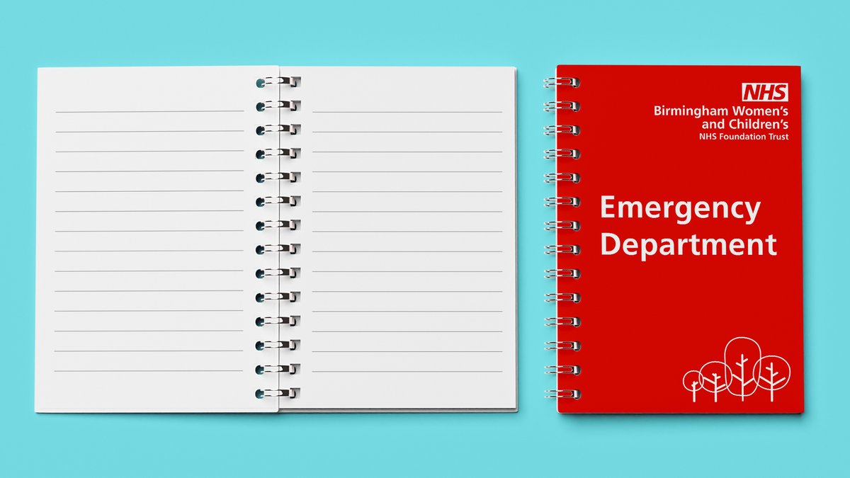 BWC_CPADS's tweet image. If you have a design emergency, the @BWC_CPADS Design Team can help! We were pleased to design and produce these red, wiro bound A6 branded notepads with wipe clean PVC covers for the awesome ED department @BWC_NHS #CPADS #Notepads #OneTeam #Design #Print