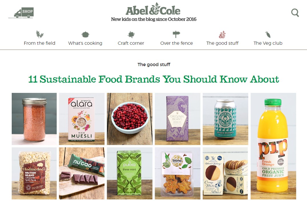 Nice feature of @BlackIsleBeer & @islandbakery  in this @AbelandCole blog supporting #sustainable brands. The sustainable market is taking a hit with cost of living crisis but will likely prove resilient. abelandcole.co.uk/blog/post/11-s…