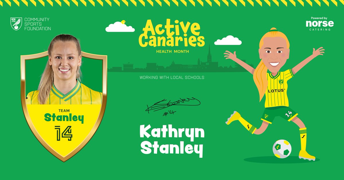 norsecatering's tweet photo. The fourth and final #ActiveCanaries #HealthMonth recipe is inspired by Kathryn Stanley. Find out how Kathryn fuels before a match and download the tasty Roasted Vegetable Lasagne recipe! #SchoolMeals 
https://t.co/3l2ON7ocdz https://t.co/4lhoaHdzOn